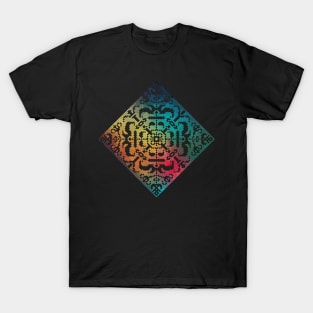 Square traditional patterns T-Shirt